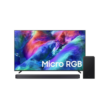 Smart TV Samsung 55" Micro RGB R85H 4K Vision AI (2026) + Samsung Barra de Sonido HW-Q600F 3.1.2ch ¡De Regalo! Smart TV Samsung 55" Micro RGB R85H 4K Vision AI (2026) + Samsung Barra de Sonido HW-Q600F 3.1.2ch ¡De Regalo!