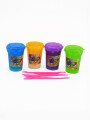 SLIME COLORES SET X 4 MULTICOLOR
