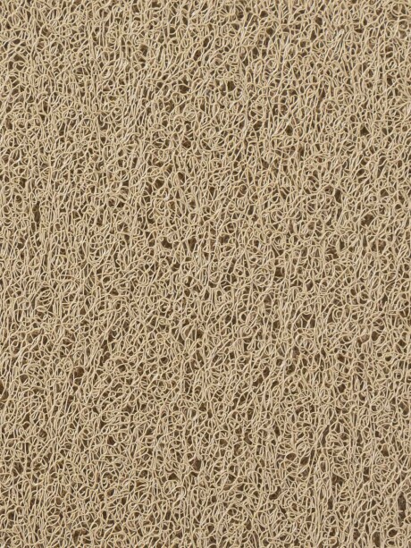 CUSHION MAT LIGHT BR FELPUDO CUSHION MAT PVC 'LIGHT BR' 0106 ORO CON BASE ANCHO 1,00M