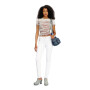Jean Para Mujer 2017 Slandy Blanco