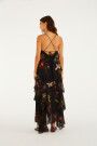 VESTIDO VOLADOS Negro
