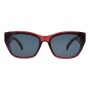 Lentes De Sol Anitta Cuadrado Negro/Cherry