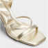 STELLARE OTHER BLACK LEATHER GOLD