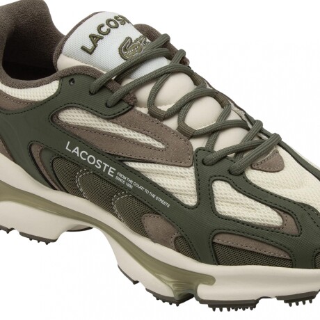 Championes LACOSTE Upper Green & Olive