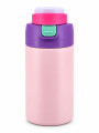 BOTELLA COLOR SOFT 470ML ROSADO.
