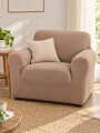 FUNDA PARA SOFA 1 CUERPO TAUPE