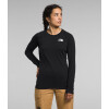 Primera capa top fd pro 160 crew mujer Tnf Black