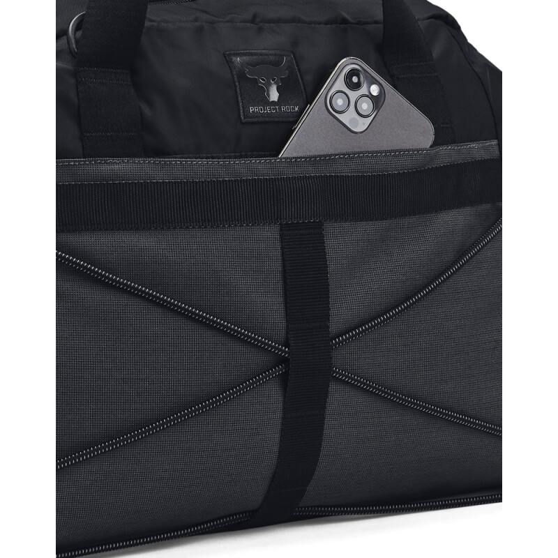 UA Project Rock Gym Bag SM-BLK BLK-001
