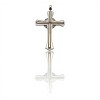 Dije Cruz-Plata 925 y Oro-Piedra Zirconia-CP5326 conpiedra