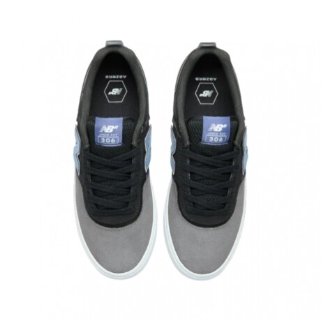 Championes New Balance 306 Black/Grey/Cyan