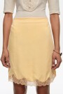 FALDA MINI ENCAJE Amarillo