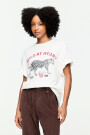REMERA ANIMAL PRINT Blanco
