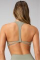 Top Pureluxe Plunge Low Impact Bra Mujer Seagrass