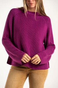 Sweater Algodon Magenta