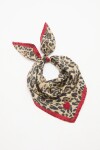 Pañuelo Animal Heart 70X70 Leopardo