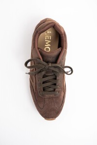 Zapatilla Combinada Chocolate