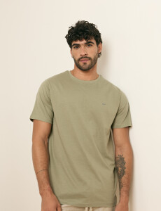 520658 T-SHIRT HARRINGTON LABEL Verde