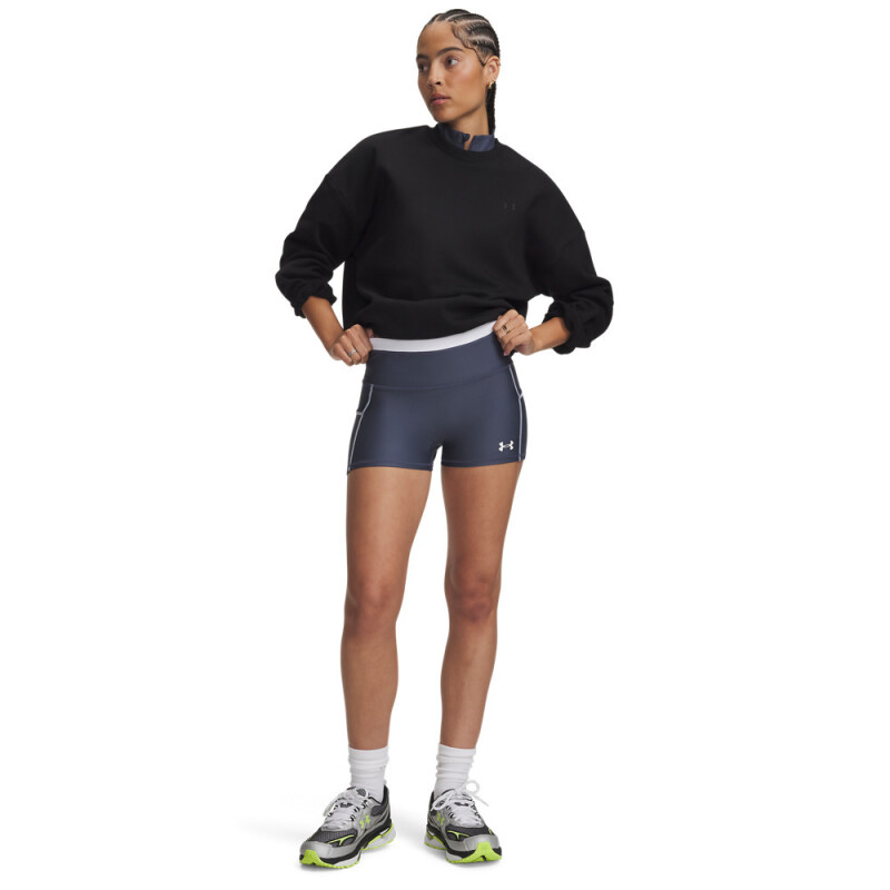 UA HeatGear Novelty Shorty-BRN GRY-044