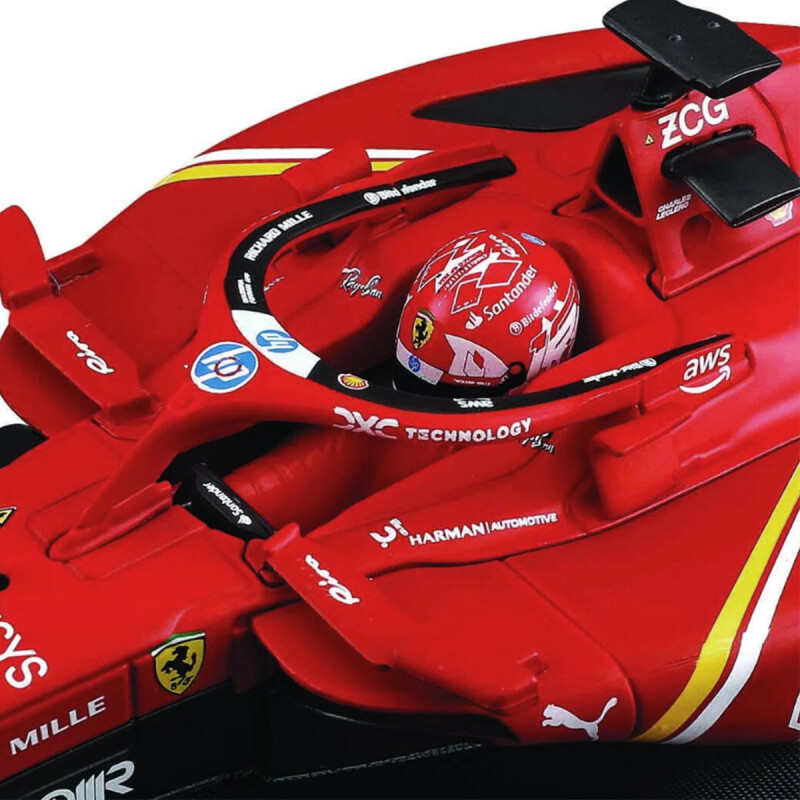 Auto Formula 1 Ferrari Escala 1:24 Charles Leclerc Bburago Auto Formula 1 Ferrari Escala 1:24 Charles Leclerc Bburago