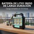 Linterna Led Farol Reflector Recargable Solar Usb + Lampara Color Celeste