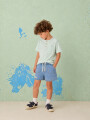 BERMUDA NEW DALAN MINI AZUL.