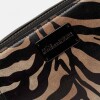 Bandolera New Penny en efecto cuero zaffiano Animal Print