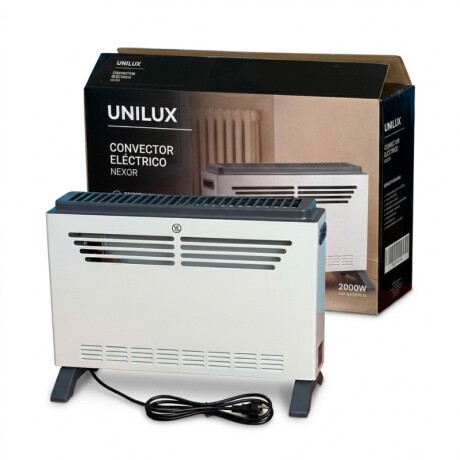 Convector Eléctrico Nexor 2000W Blanco Estufa Convector Eléctrico Nexor 2000W Blanco