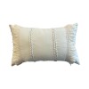 Almohadón trenzas - 50x30cm - Crema Almohadón trenzas - 50x30cm - Crema