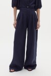 Pantalón Lara en Lino Navy