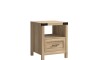 Mesa de luz con cajonera - Sauder - Linea Bridge Acre Mesa de luz con cajonera - Sauder - Linea Bridge Acre