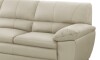 Sillón %100 Cuero - 3 Cuerpos - Premium Arena