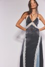 VESTIDO MAXI SLIP SOME KIND OF Negro