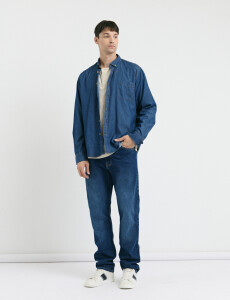 012637 CAMISA HARRY Azul