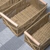 Cesto fibras naturales L