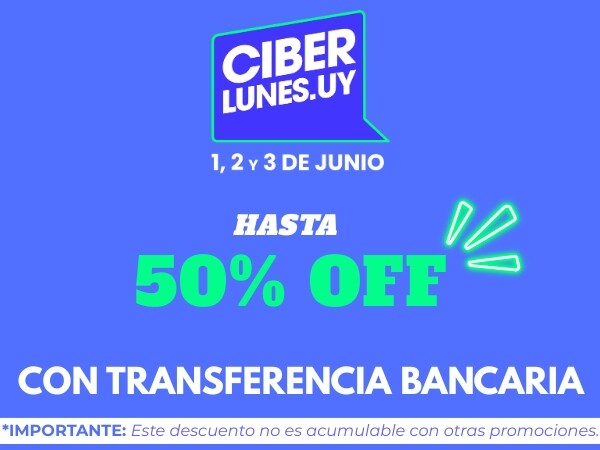 30% OFF TRANSFERENCIA