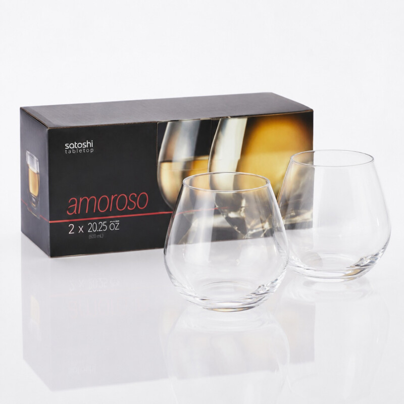 Vaso Cristal * 2 - 340ml Amoroso Vaso Cristal * 2 - 340ml Amoroso