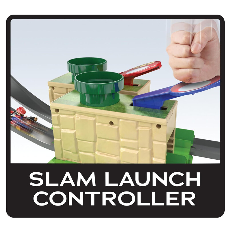 Pista Lite del circuito Mario Kart Hot Wheels Pista Lite del circuito Mario Kart Hot Wheels