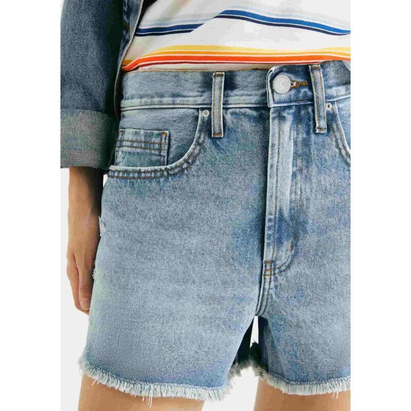 SHORTS FEM AZUL CLARO