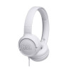 AURICULARES JBL T500 CON CABLE BLANCO AURICULARES JBL T500 CON CABLE BLANCO