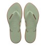 Sandalias Havaianas Slim Point FC Mujer Rust/Smoke Green