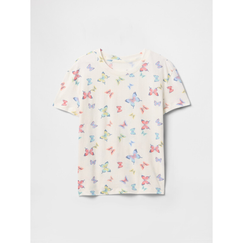 SS VINTAGE TEE_SP25 BUTTERFLY MULTI