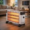 ESTUFA 5 CUARZOS TURBO BLANCA KASSEL CON SISTEMA ANTIVUELCO ESTUFA 5 CUARZOS TURBO BLANCA KASSEL CON SISTEMA ANTIVUELCO