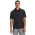 UA Matchplay Printed Polo-BLU BLK-010