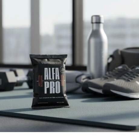 Alfajor Protéico Reducido en calorías Chocolate negro Caja x 8 unidades Alfapro Alfajor Protéico Reducido en calorías Chocolate negro Caja x 8 unidades Alfapro