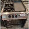 Anafe Industrial a Gas de 2 Hornallas con Plancha Marani Anafe Industrial a Gas de 2 Hornallas con Plancha Marani