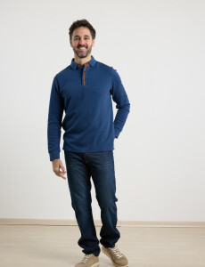 520910 SWEATER HARRY Azul Piedra