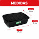 Set x3 Caja organizadora 5 lts NEGRO