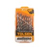 SET MECHAS METAL HSS 25PCS TOLSEN Set Mechas Metal Hss 25pcs Tolsen