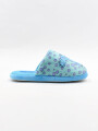 PANTUFLA INFANTIL DISNEY MONSTER TURQUESA
