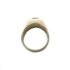 Anillo Mesa-Plata y Oro-Piedra Onix-AN5173 conpiedra